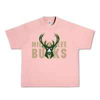 Salmon Milkwaukee Bucks Urban Heavy Tee - artisFamous