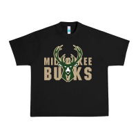 Black Milkwaukee Bucks Urban Heavy Tee - artisFamous