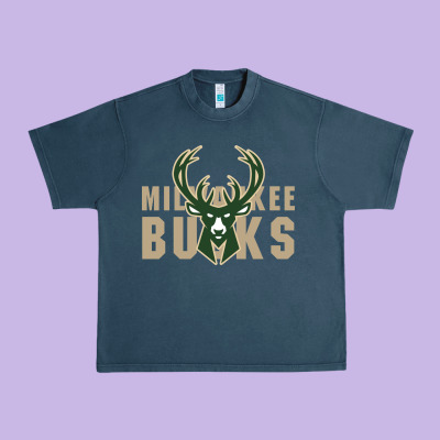 Milkwaukee Bucks Urban Heavy Tee Designed By Artisfamous