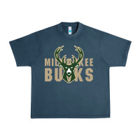 Midnight Navy Milkwaukee Bucks Urban Heavy Tee - artisFamous