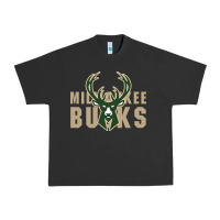 Pigment Black Milkwaukee Bucks Urban Heavy Tee - artisFamous
