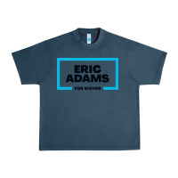 Midnight Navy Eric Adams for mayor Urban Heavy Tee - artisFamous