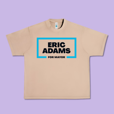 Eric Adams For Mayor Urban Heavy Tee Designed By Artisfamous