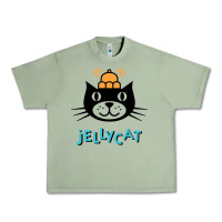 Oil Green jelly cat Urban Heavy Tee - artisFamous