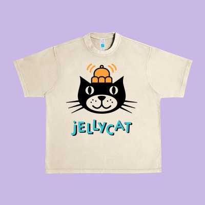 Jelly Cat Urban Heavy Tee Designed By Artisfamous