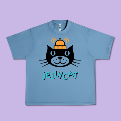 Jelly Cat Urban Heavy Tee Designed By Artisfamous