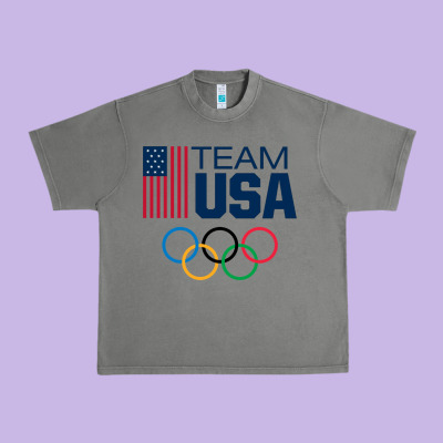 Usa Team Urban Heavy Tee Designed By Artisfamous