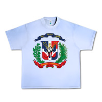 Grape Ice dominican republic flag national emblem republica dominicana t shirt Urban Heavy Tee - artisFamous