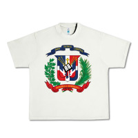 Pistachio dominican republic flag national emblem republica dominicana t shirt Urban Heavy Tee - artisFamous