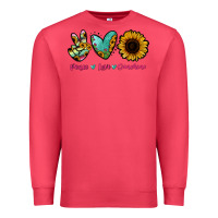 Cardinal Peace Love Sunshine Premium Sweatshirt - RanaPortraitStore