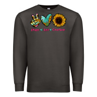 Smoke Peace Love Sunshine Premium Sweatshirt - RanaPortraitStore