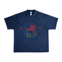 Navy Olympic Rings Urban Heavy Tee - artisFamous