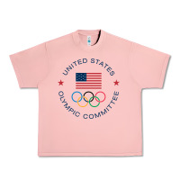 Salmon Olympic Rings Urban Heavy Tee - artisFamous