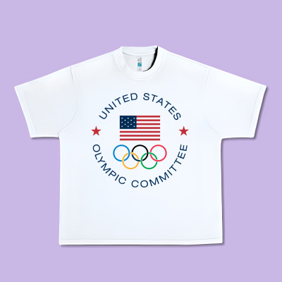 Olympic Rings Urban Heavy Tee Designed By Artisfamous