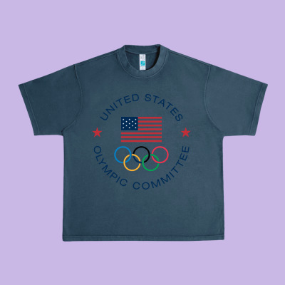 Olympic Rings Urban Heavy Tee Designed By Artisfamous