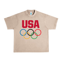 French Oak Olympic Rings Urban Heavy Tee - artisFamous