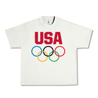 Pistachio Olympic Rings Urban Heavy Tee - artisFamous