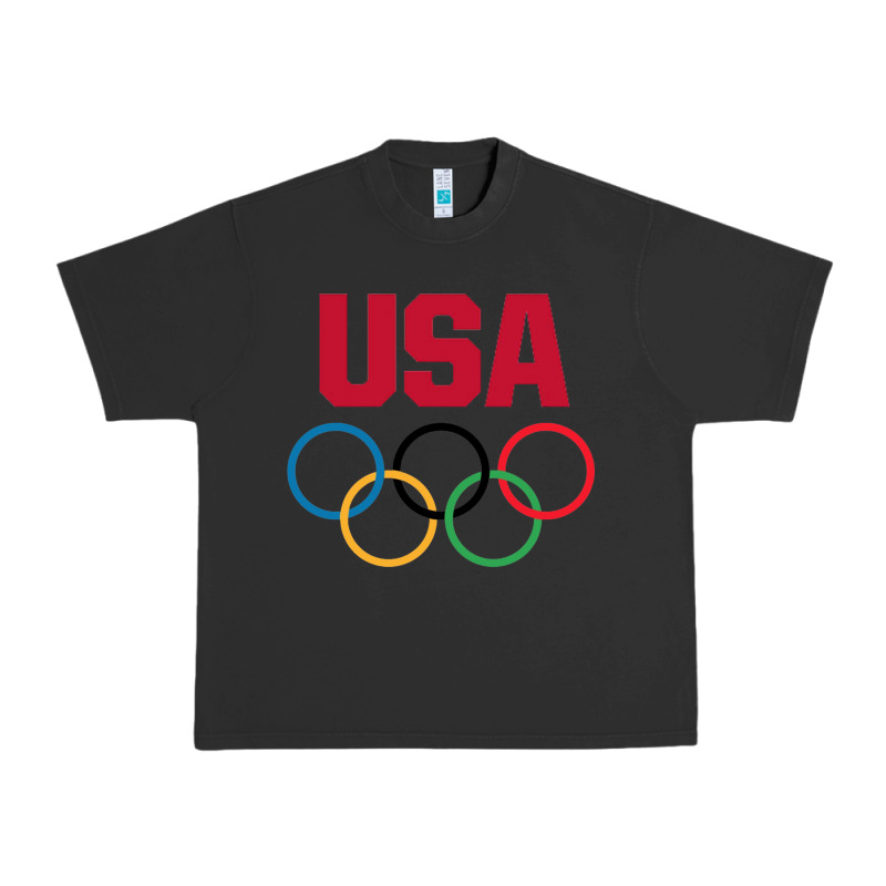 Olympic Rings Urban Heavy Tee by artisFamous | Teevron