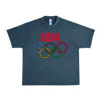 Midnight Navy Olympic Rings Urban Heavy Tee - artisFamous