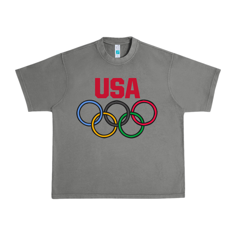 Olympic Rings Urban Heavy Tee by artisFamous | Teevron