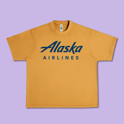 Alaska Airlines Urban Heavy Tee Designed By Artisfamous