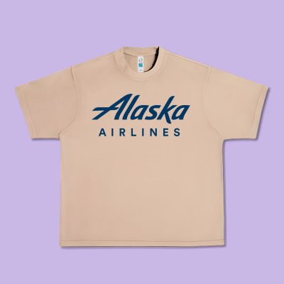 Alaska Airlines Urban Heavy Tee Designed By Artisfamous