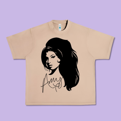Amy Winehouse Urban Heavy Tee Designed By Artisfamous