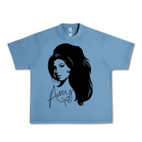 Pebble Blue Amy Winehouse Urban Heavy Tee - artisFamous