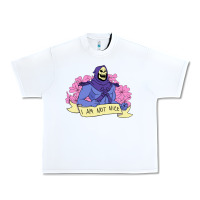 White Vintage Skeletor ı am not nice Urban Heavy Tee - artisFamous