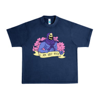 Navy Vintage Skeletor ı am not nice Urban Heavy Tee - artisFamous