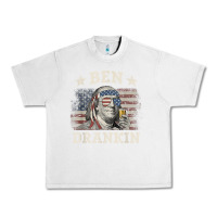 Lunar Rock Ben Drankin 4th of July Patriotic Funny T-Shirt Urban Heavy Tee - artisFamous