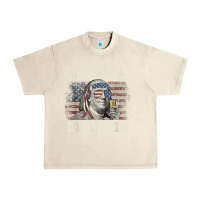 Sandshell Ben Drankin 4th of July Patriotic Funny T-Shirt Urban Heavy Tee - artisFamous