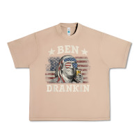 Burro Ben Drankin 4th of July Patriotic Funny T-Shirt Urban Heavy Tee - artisFamous