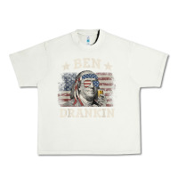 Pistachio Ben Drankin 4th of July Patriotic Funny T-Shirt Urban Heavy Tee - artisFamous