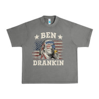 Ben Drankin 4th Of July Patriotic Funny T-shirt Urban Heavy Tee | Teevron