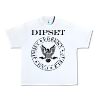 White dipset diplomats Urban Heavy Tee - artisFamous