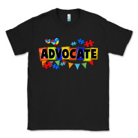 Black Advocate Autism Classic Tee - FaDigitalArtStudio