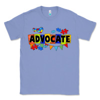 Colony Blue Advocate Autism Classic Tee - FaDigitalArtStudio