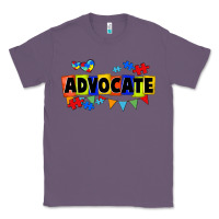 Lavender Advocate Autism Classic Tee - FaDigitalArtStudio