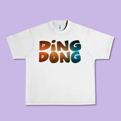 Ding Dong New Urban Heavy Tee Designed By Artisfamous