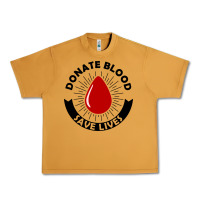 Peanut Butter donate blood save lives blood donor Urban Heavy Tee - artisFamous