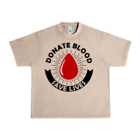French Oak donate blood save lives blood donor Urban Heavy Tee - artisFamous