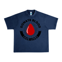 Navy donate blood save lives blood donor Urban Heavy Tee - artisFamous