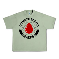 Oil Green donate blood save lives blood donor Urban Heavy Tee - artisFamous