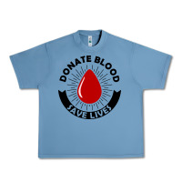 Pebble Blue donate blood save lives blood donor Urban Heavy Tee - artisFamous