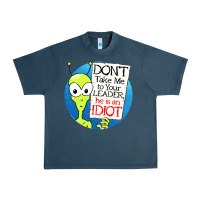 Midnight Navy dont take me to your leader Urban Heavy Tee - artisFamous