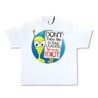 White dont take me to your leader Urban Heavy Tee - artisFamous