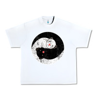 White ferret harmony Urban Heavy Tee - artisFamous