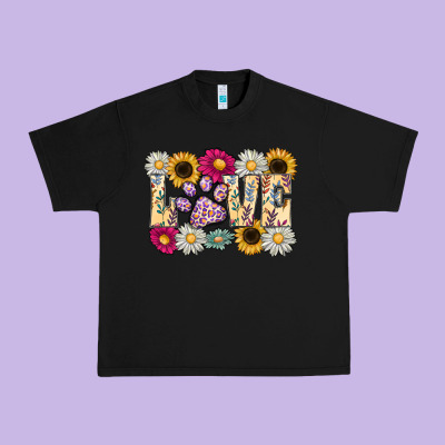 Love Dog Urban Heavy Tee Designed By Cowhidedigitalart