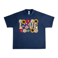 Navy love dog Urban Heavy Tee - CowhideDigitalArt